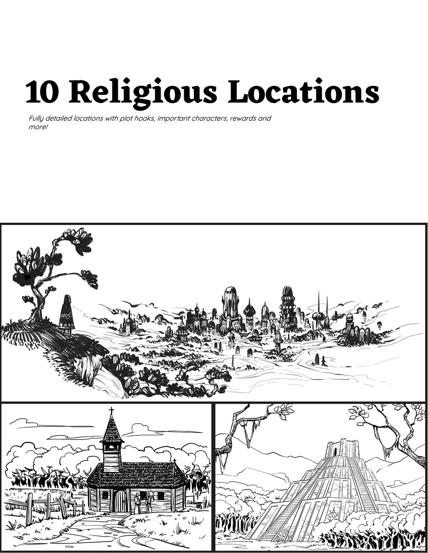 10 Religious Locations - Main Image